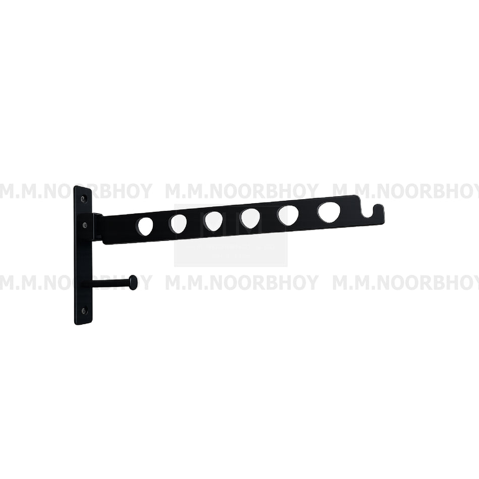 GC- Clothes Hanger Aluminium Black CLH07 - GC/HH/CLH/ALU/07