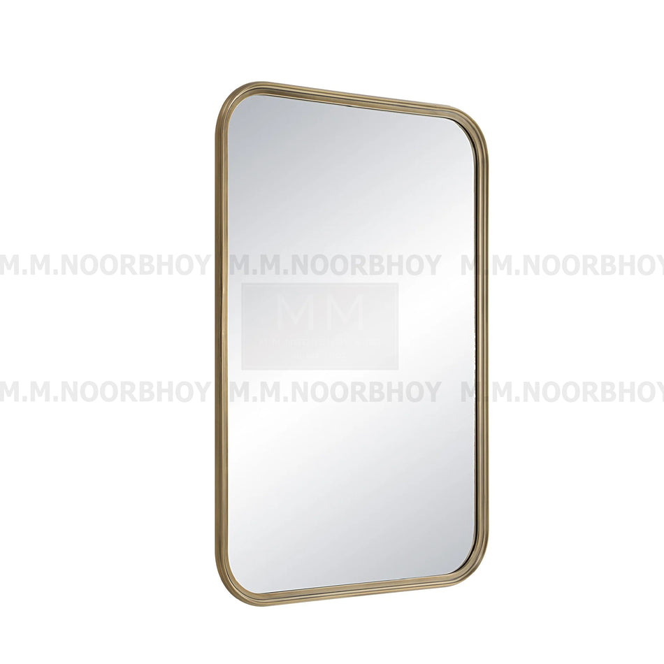 GC-Mirror with Frame 16 Square Gold - MIR12 - GC/BF/MIR/SQ/GLD/12