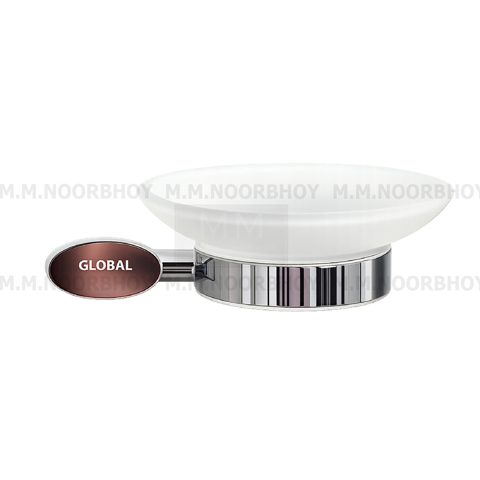 GC-Soap Dish G Design Brass Chrome Plated - Round/Square - SDISH 07/06 - GC/BF/SD/RG/BRCP