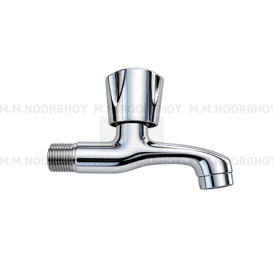 GC - Bib Tap Plumber Short Body Chrome Plated Finish (Original) - 5 x 3 Inches - GC/BT/CP/BT23