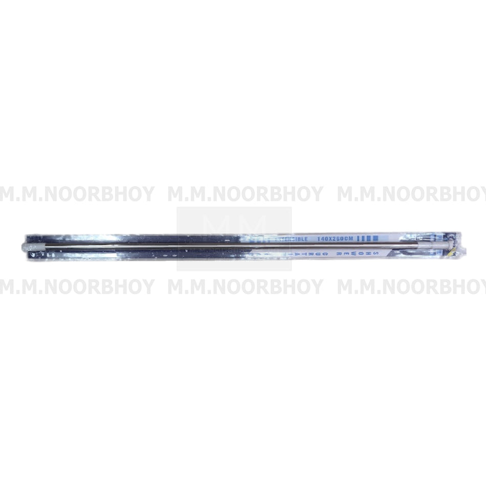 GC SS Finish Adjustable Curtain Rod - Each (Min 4 Feet Max 8 Feet 5 Inch) - GCCRADJSS