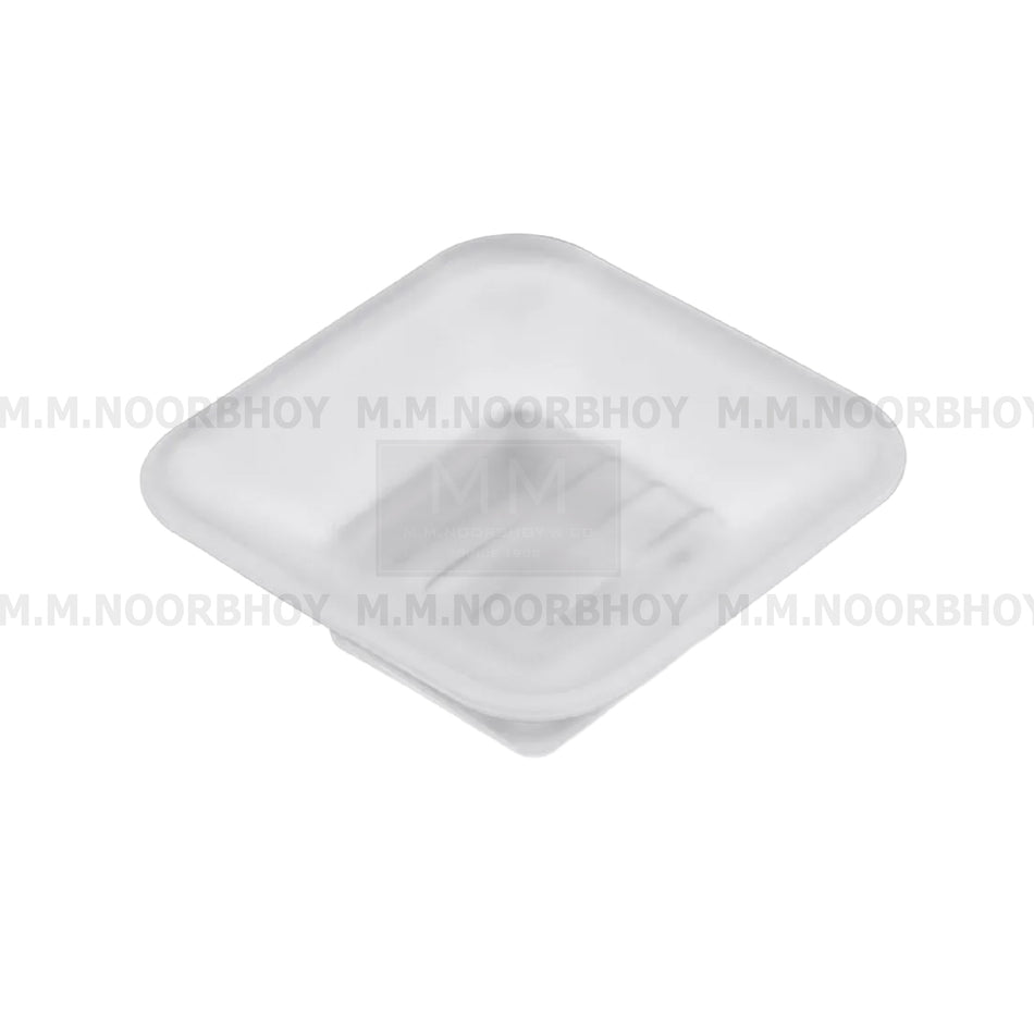 GC Square Glass Soap Dish Only 4 x 4Inches - GCSDG/GO