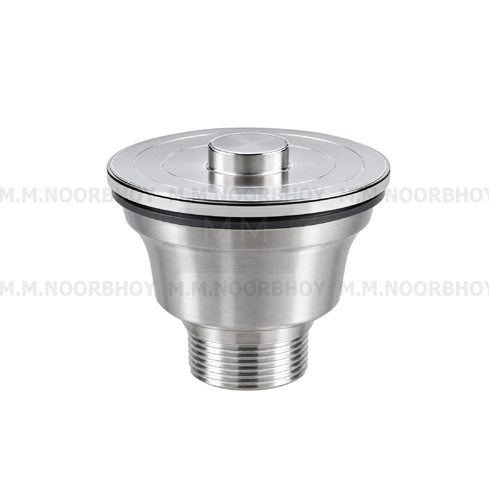 GC Stainless Steel Kitchen Sink Waste Coupling C518-4x4.5x4.5 Inches - GCSWC304SSS