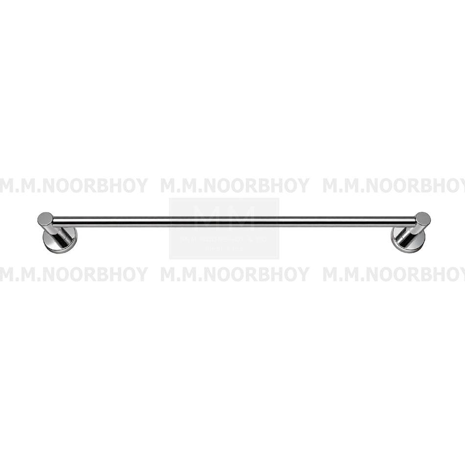 GC CP Square Base 24 Inch (600 mm) Square Base Single Towel Bar Wesda - GCWTB24CP