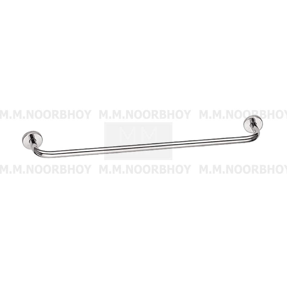 GC CP Finish 30 Inch (750mm)/ 36 Inch (900mm) Single Wesda Towel Bar Round Base - GCWTBS30SS/GCWTBS36SS