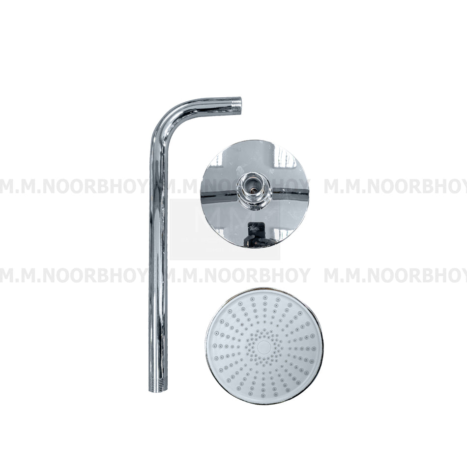 Shower ABS 5 Inch Round Heavy Chrome Plated -SHO06- 5*5*3 - GC/BF/SHA/ABS