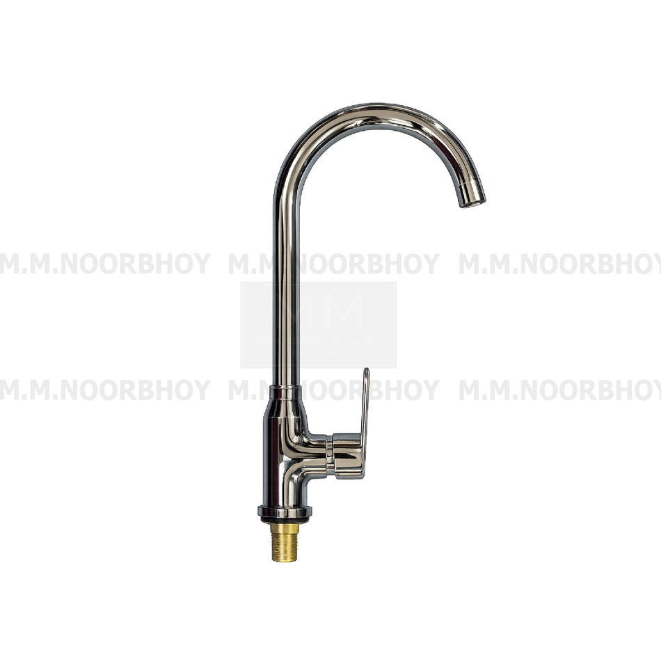 Sink Tap Lever High Adjustable Neck Brass Chrome Finish -STAP19 - GC/BF/STN/BR/19