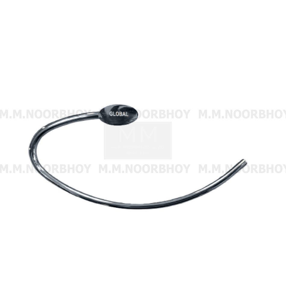 GC- Towel Ring Round G Design Brass Chrome Plated - TRNG-05