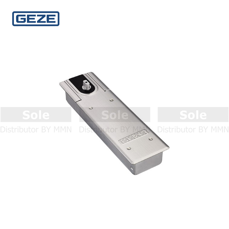 Geze Floor Spring with Standard Euro Spindle, Cement Box & SS Cover Plate - GEZE/FS/SSS/1740007/TS550NV