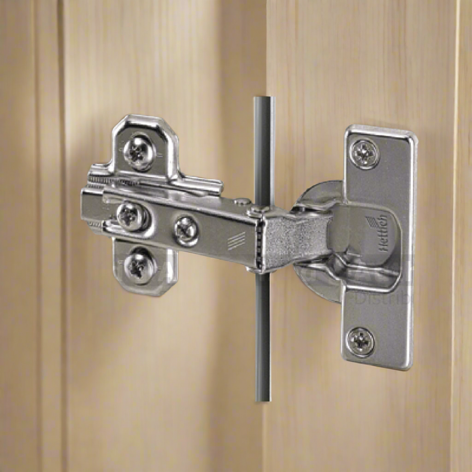 Hettich Slide On 2333 Concealed Hinges Opening Angle 95° Steel Nickel Plated - HT107866