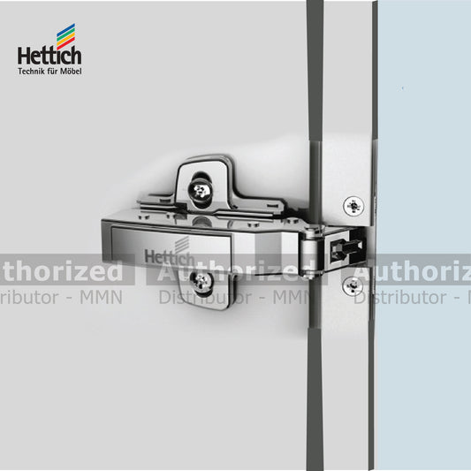 Hettich Sensys 8638i Hinge For 19mm Aluminium Profile Opening Angle 95° Steel Nickel Plated- HT907252400