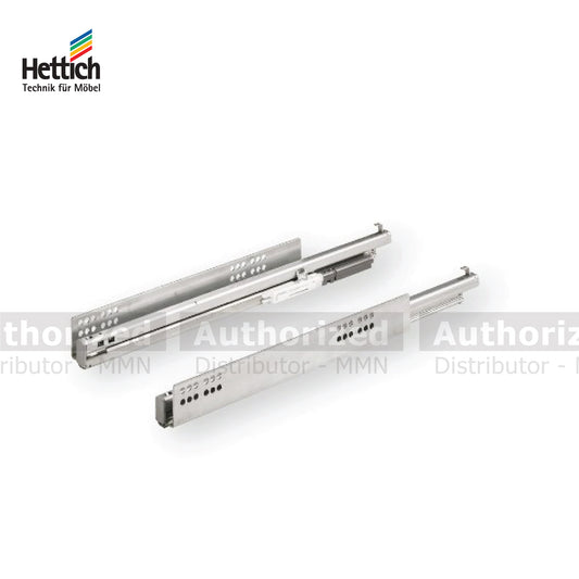 Hettich Quodro Railing Soft Closing With Right & Left Couplings Size 14,16,18 & 20 Inches - HT9