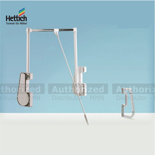 Hettich Tandem Garment Duo Lift, Load Capacity 15Kg - HT42507