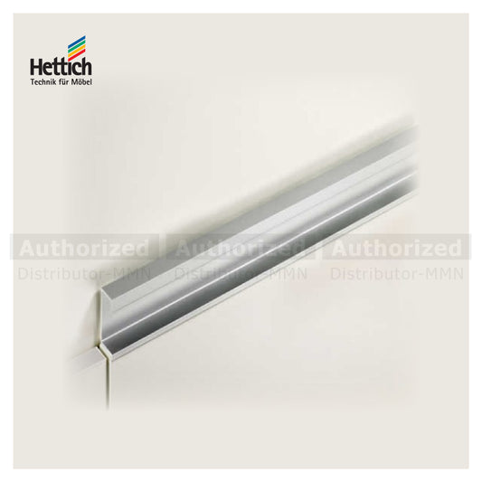 Hettich Seveso Handle Height 38mm for 19MM thickness & Legnth 2400MM SA-Finish Each - HT1161200