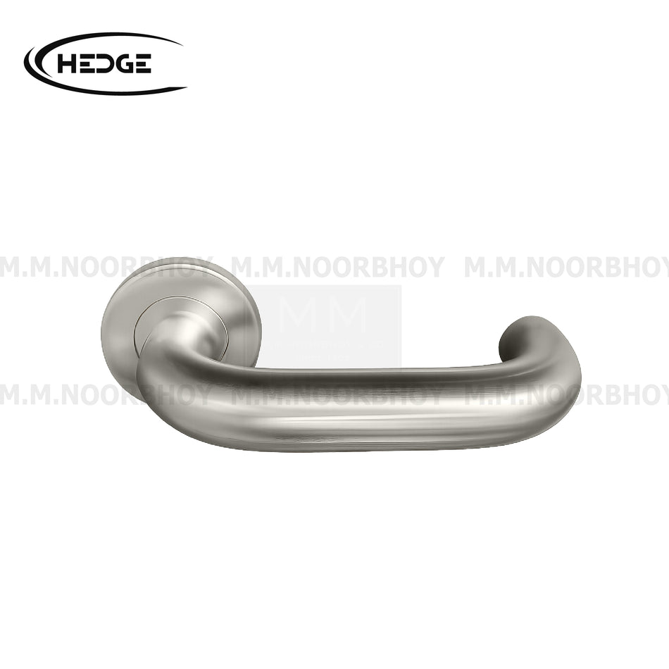 Hedge Hollow Tubular Handle with Escutcheon Material SS304- SS Finish - 22mm - Pair - HE/HAN/SS/LH1002