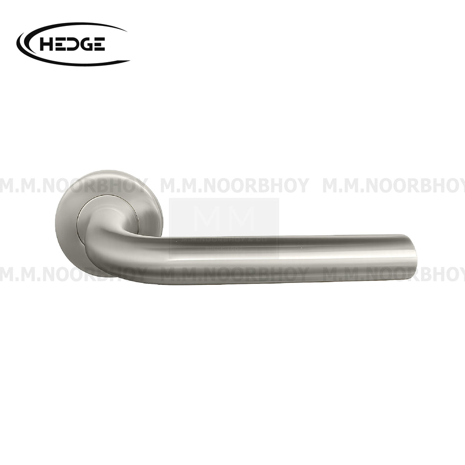 Hedge Hollow Tubular Handle with Escutcheon Material SS304- SS Finish - 19mm - Pair - HE/HAN/SS/LH1004