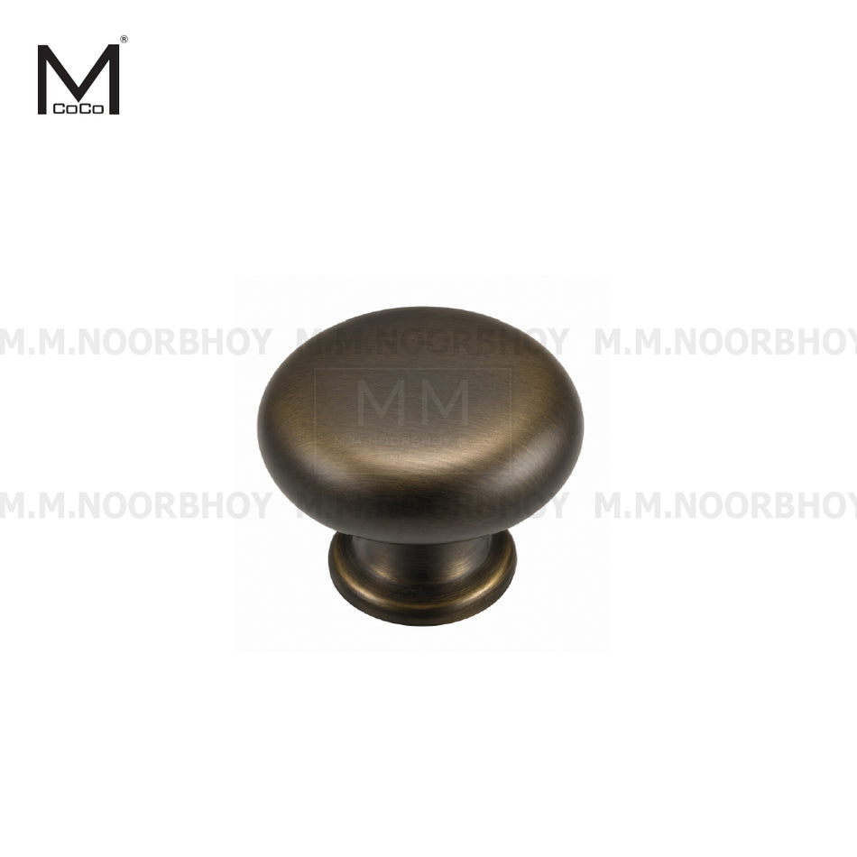 MCO AB/SN Finish Round Knob - Each - PA214
