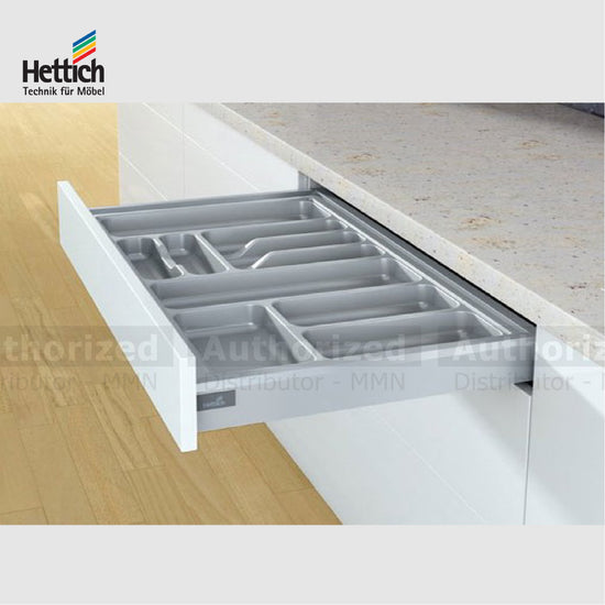 Hettich Cutlery Tray OrgaTray 440, Size 450,550,600 & 900mm, CTM Plast M. M. Noorbhoy & Co