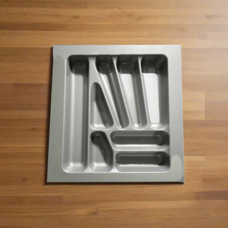 Mcoco Kitchen Cutlery Tray , Size 485x390x50mm ,Plastic Matt Gray.- KITC-450K