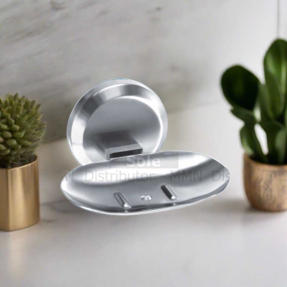 Kich Soap Dish, Size 119x121mm, AISI Corrosion Resistance Stainless Steel 316 Grade, Matt & Glossy Finish -KTSD12