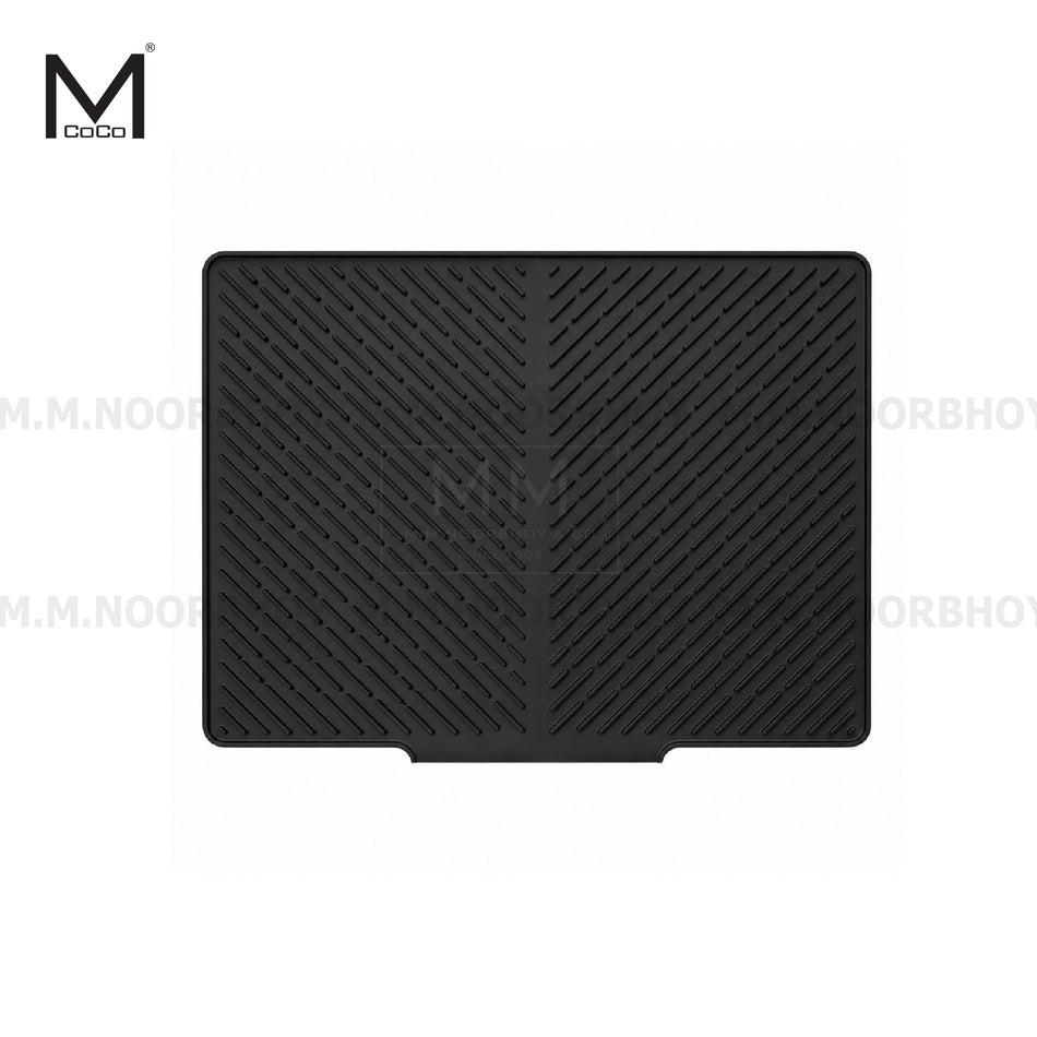 Mcoco Draining Mat 58x43x0.8cm Grey & Black Color - MCO/DM/SLC-58430.8