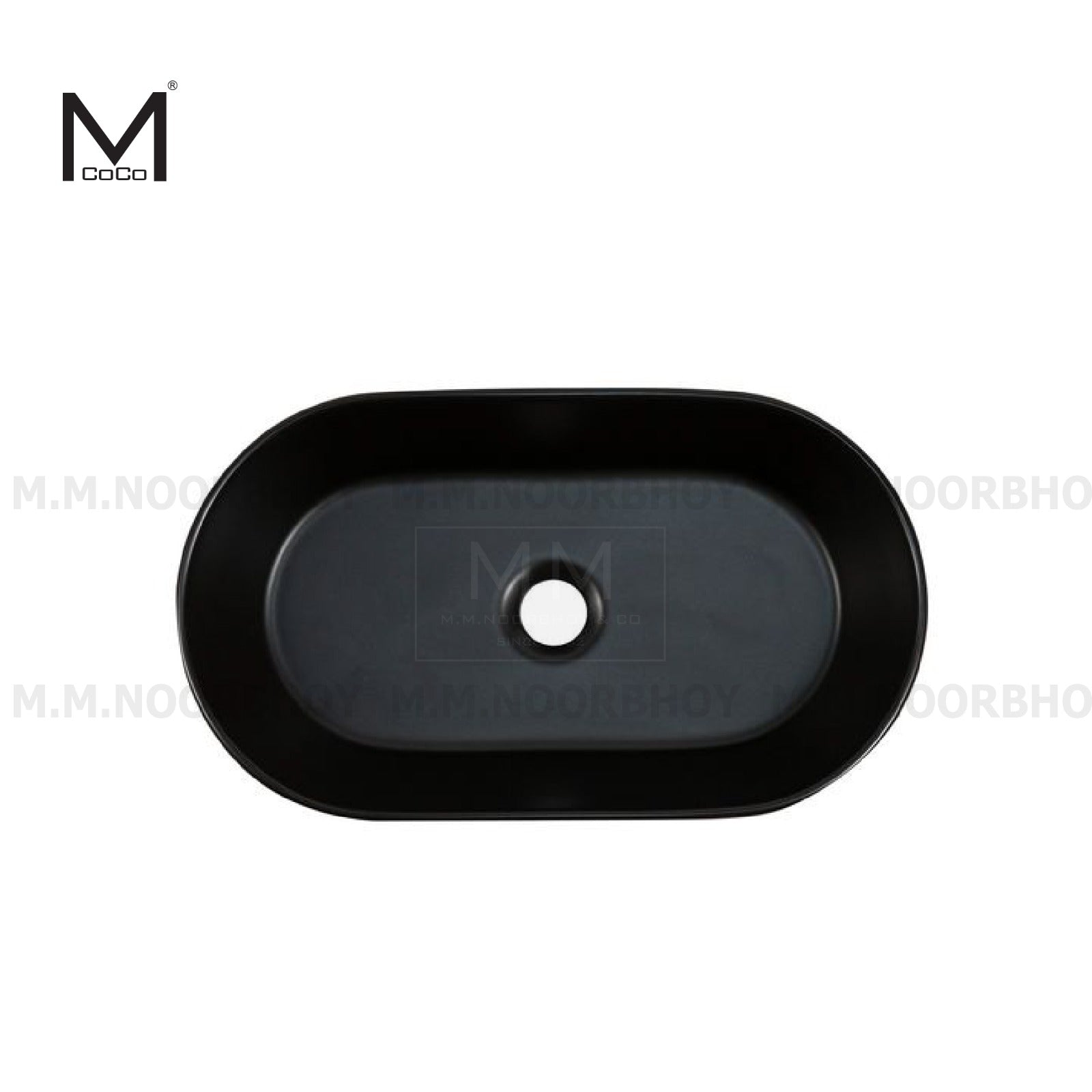 Melamine Sink with Drainer Oval Design