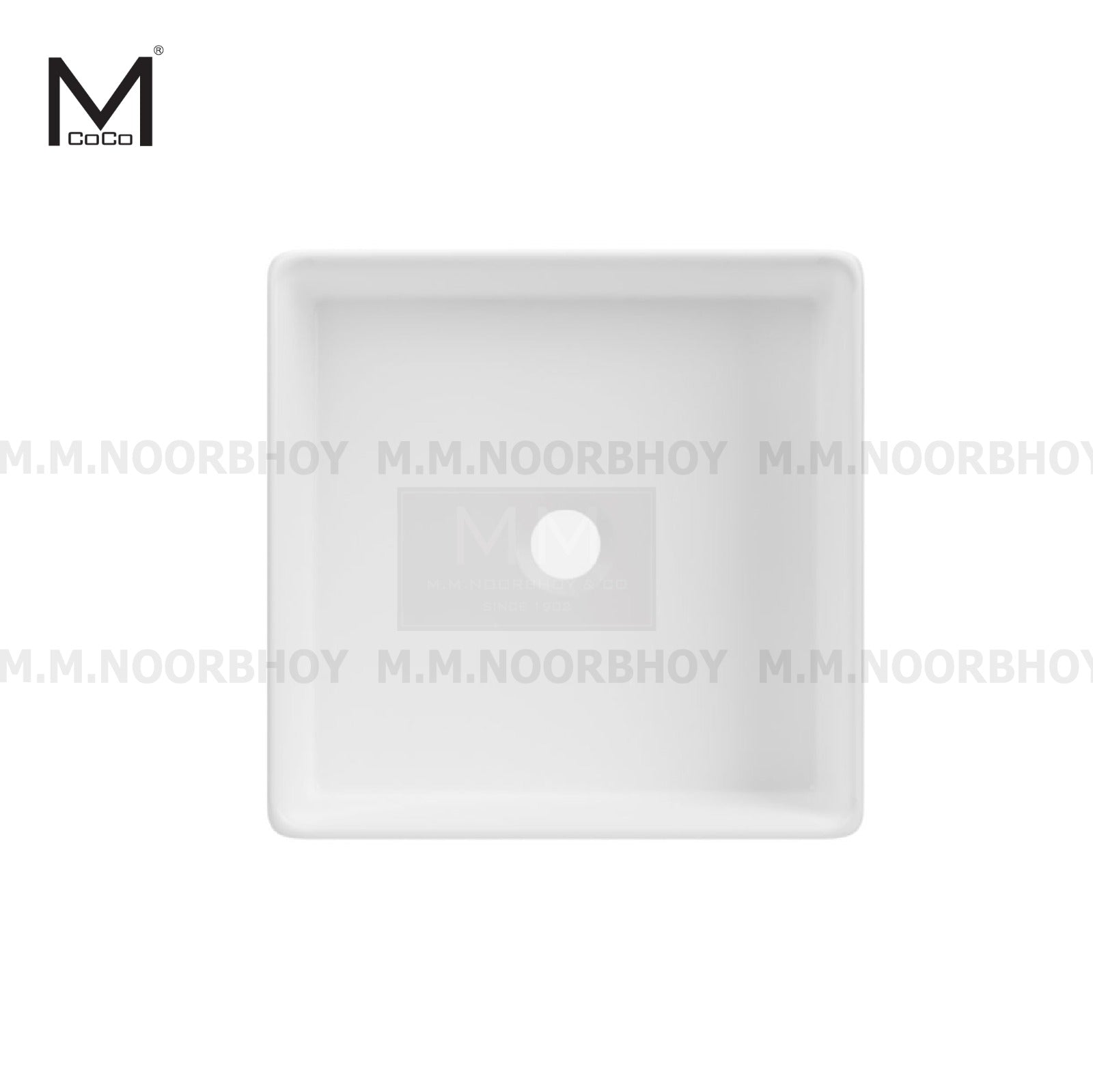 Melamine Sink with Drainer Square Design