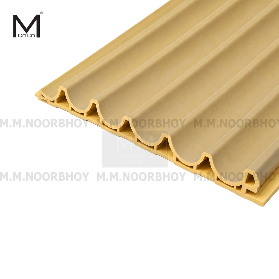 WPC Fluted Wall Panels 150*12*3000MM Mill Finish Each - MCO/WP/M150/MIL 