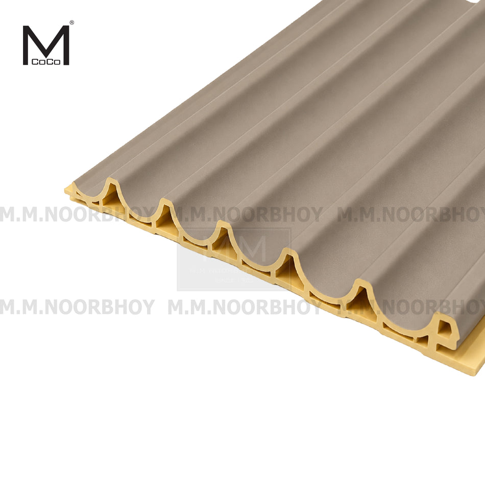 Mcoco WPC Fluted Wall Panel 178*14.3*3000MM Each - MCO/WP/M178/FG002