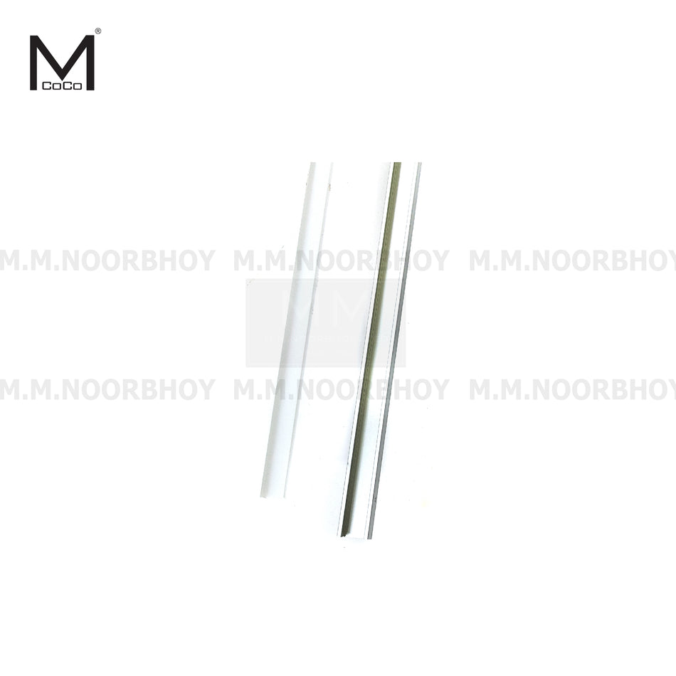 Mcoco Aluminium Recessed Profile with White Color Cover with Length 3M - MCO/ALPCO/3MTR