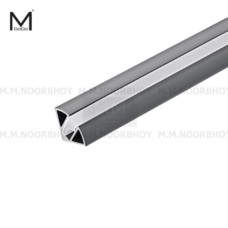 Mcoco Surface Mount Light Iron Grey DC 12V - 1200MM - 4000K (W11.5 X H11.5 MM) - Each - MCO/LHT/L1065-1200