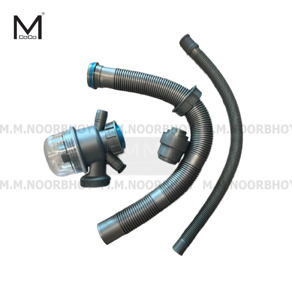 Single bowl sink siphon waste kit