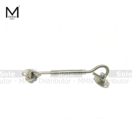 Mcoco SS Finish 6 Inch Window Hook Round Each - DC003.6SS