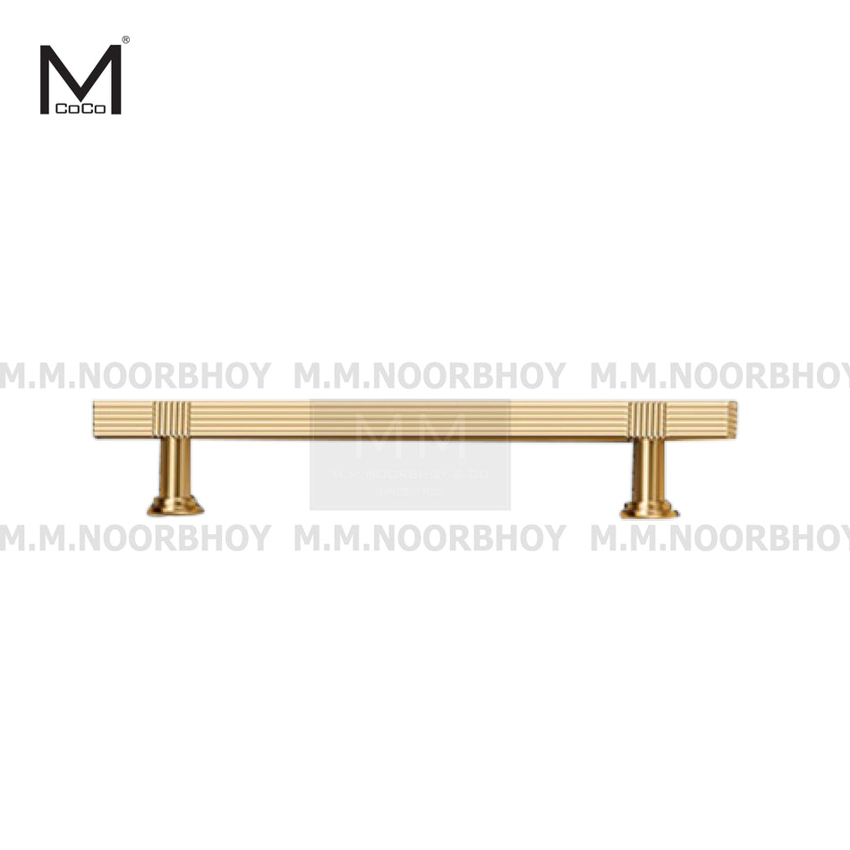 Mcoco Zinc Cabinet Handle Brushed Brass Finish - MCO/CH/BB/8208