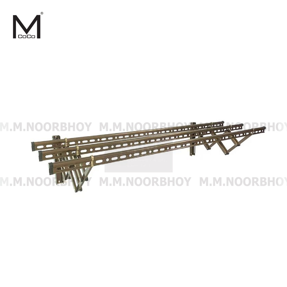 Mcoco Aluminium Wall Mounted Cloth Drying Rack Each - DR-1403-180