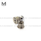Mcoco Magnetic Door Stopper , Small Size , Zinc Alloy SN Finish - BL213