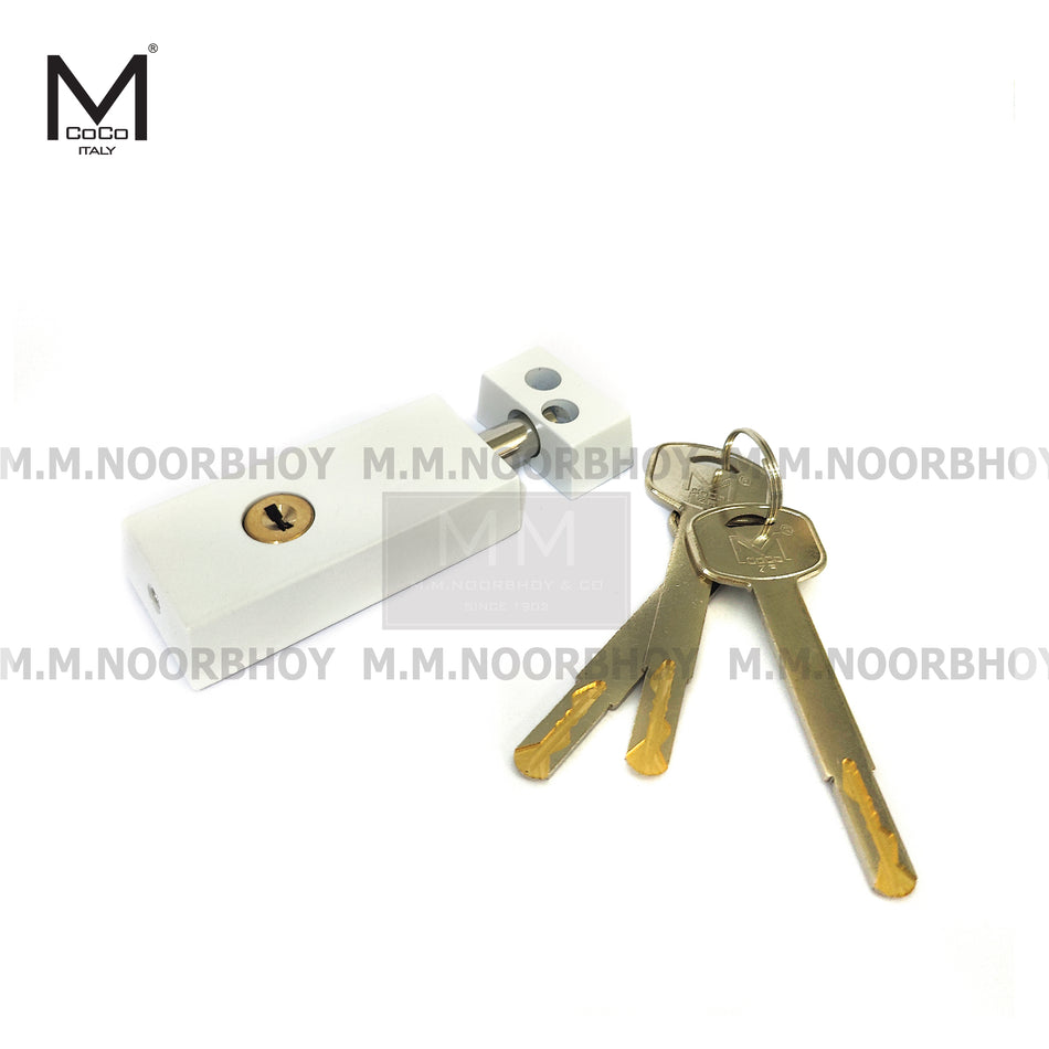Mcoco Aluminium Surface Mounted Door and Drawer Heavy Duty Lockable Bolts - MCO300