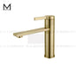 Mcoco Ss304 Gold Basin Mixer Faucet & Gold Basin Mixer Faucet (High Desk Mounted) - YT-6106MGD
