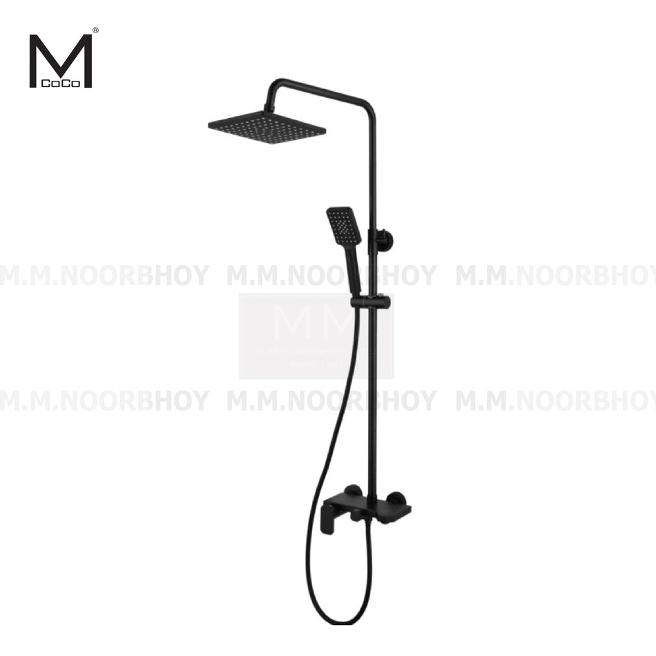 Mcoco Three Function Mixer Shower SS304 Matt Black - YT-3205MBL