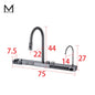 Mcoco SS304 Kitchen Sink & Faucet Grey 748x458 Set - YT-0800MRS