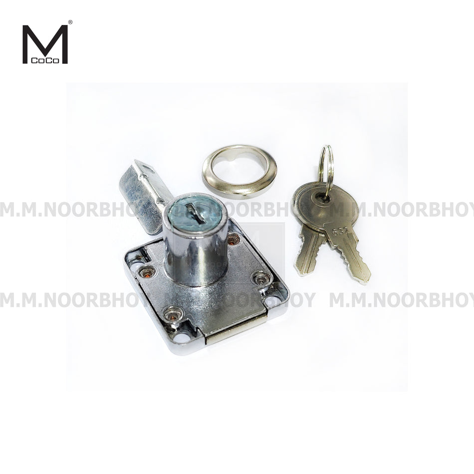 Mcoco Drawer Lock Iron with Zinc Alloy Chrome - H0001.138.22