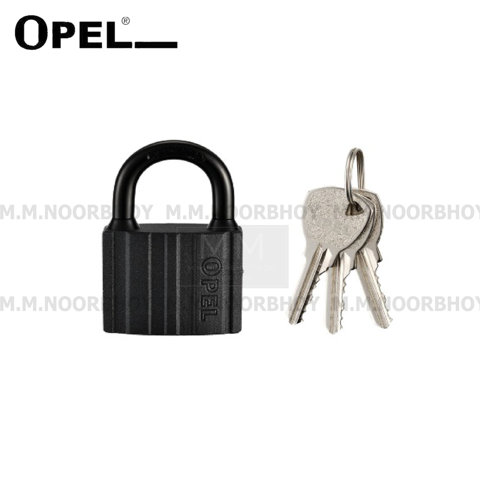 Opel Padlock Steel Black Color 75mm, 63mm and 38mm - MCO/PL/YI