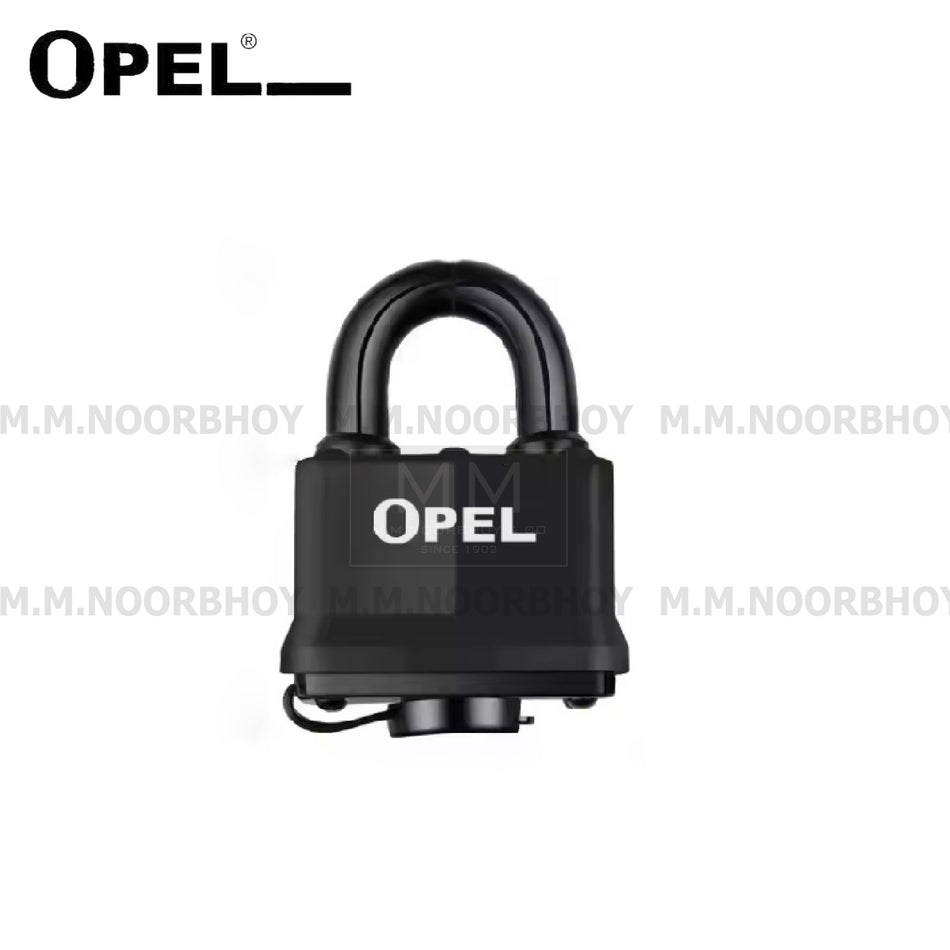 Opel Steel Waterproof Padlock Black Color 50mm, 40mm and 30mm - MCO/PL/YI-WQC