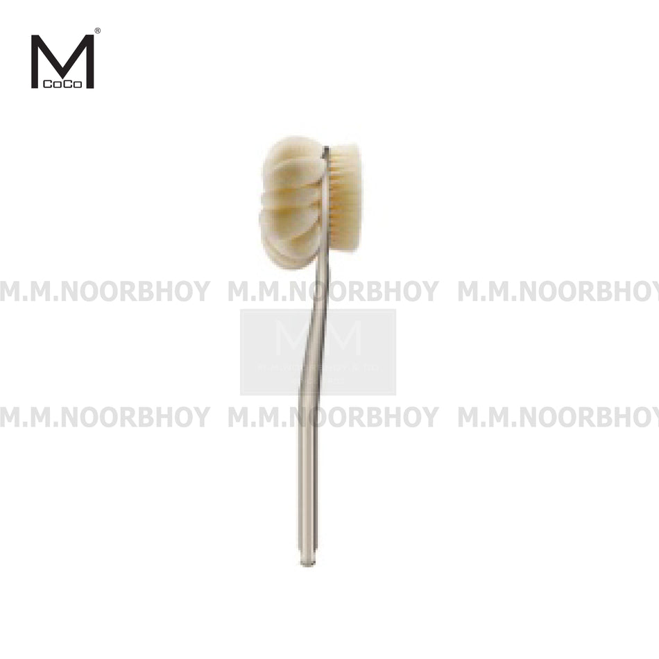 Mcoco Double Side Bath Shower Brush with Long Handle - MCO/BSB/BEI/D605