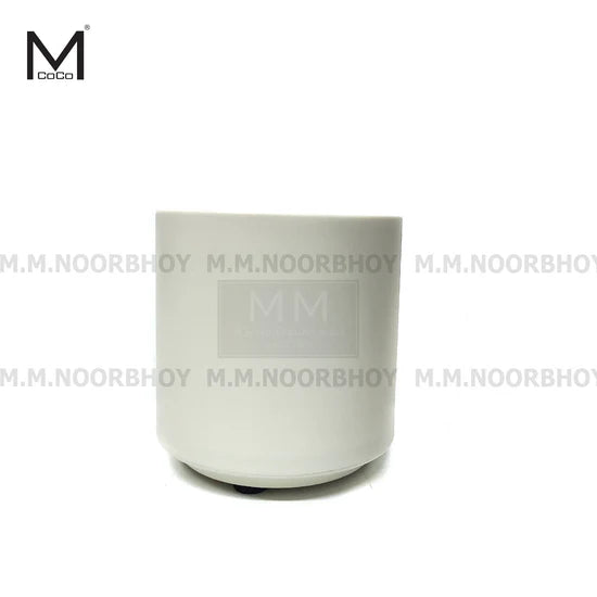 Mcoco Flower Pot Holder for Indoor and Outdoor Rice White Color - MCO/PP/RW/P443