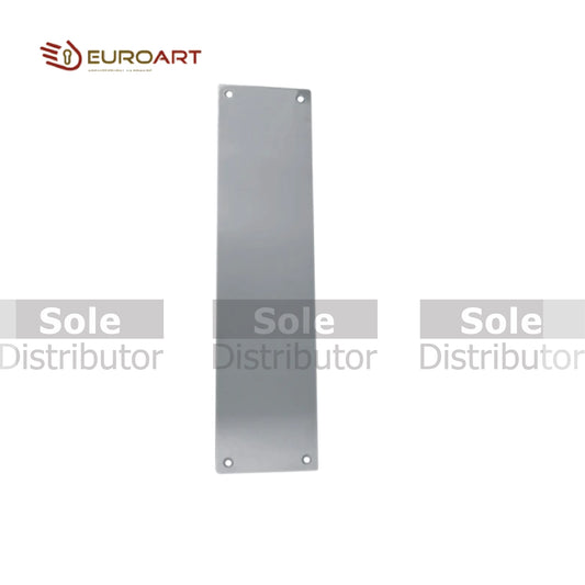 Push, Kick and Trolley Plates - Size 300x100mm , Satin Stainless Steel - PFPS