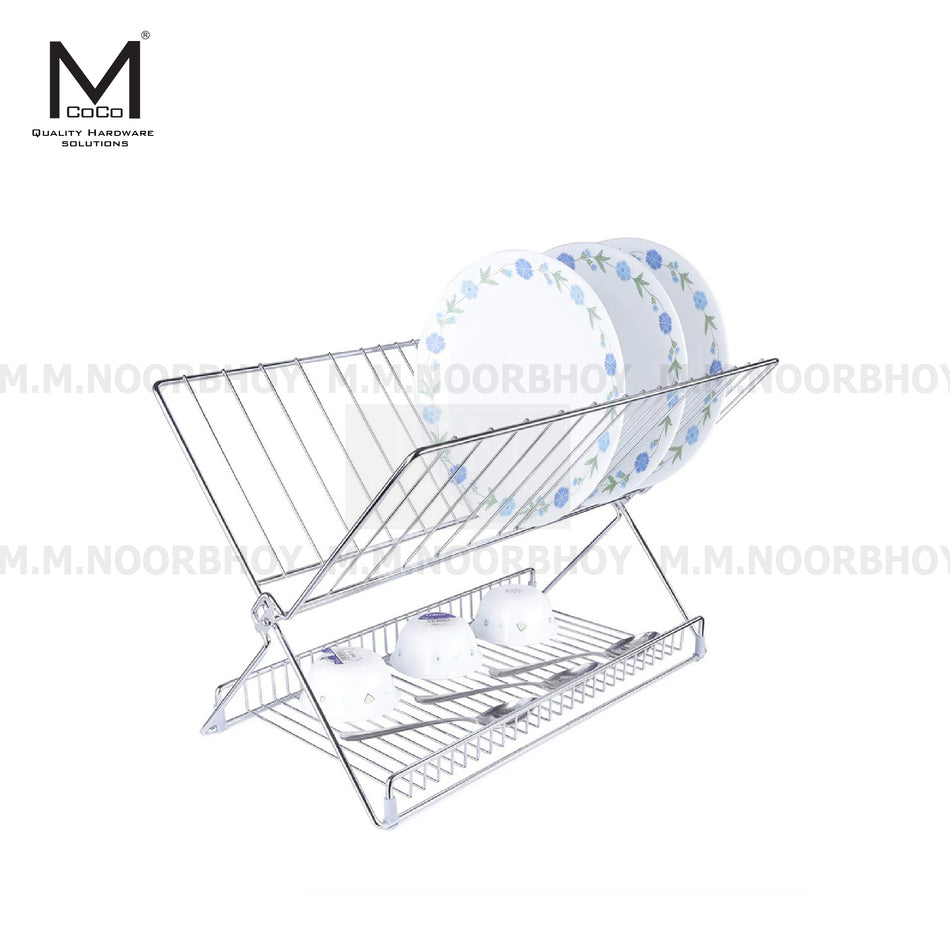 Mcoco Silvo Multipurpose Kitchen Portable Rack With Dip Tray Each - MCOSV/PDR/SS/PDR