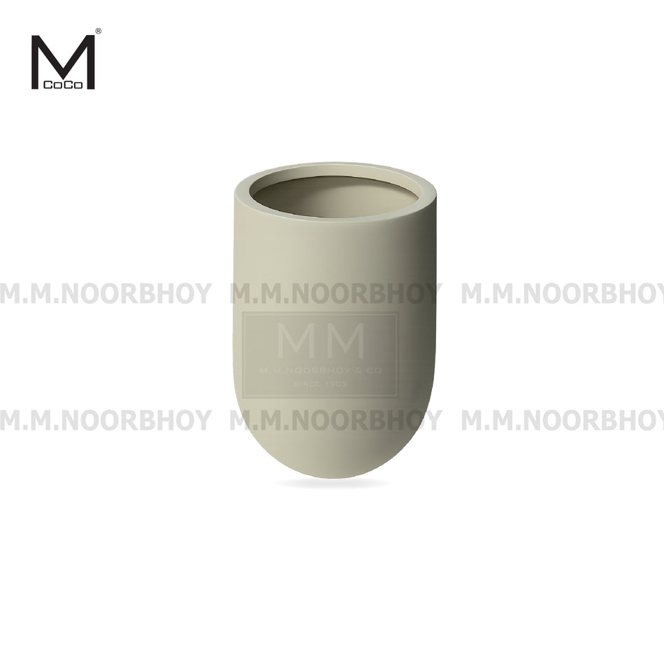 Mcoco Flower Pots For Indoor & Outdoor Rice White Color Each - MCO/PP/RW/C24247