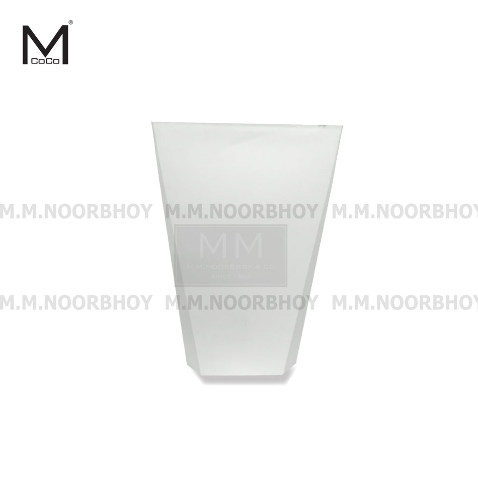 Mcoco Flower Pots for Indoor and Outdoor White and Black Color - MCO/PP/CH064