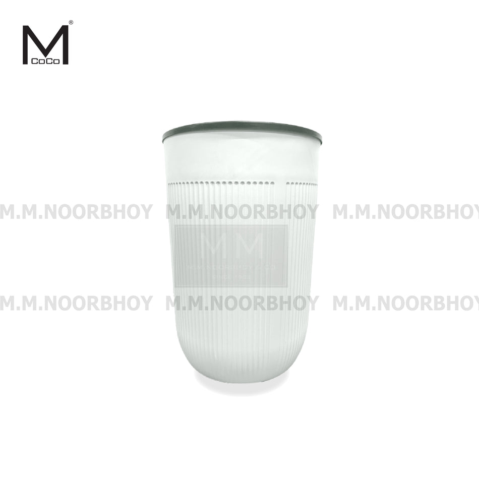 Mcoco Flower Pots Holder With Inner Basin for Indoor & Outdoor White Color - MCO/PP/WHT/CH132A